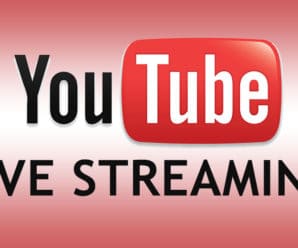 Youtube-livestreaming 2016