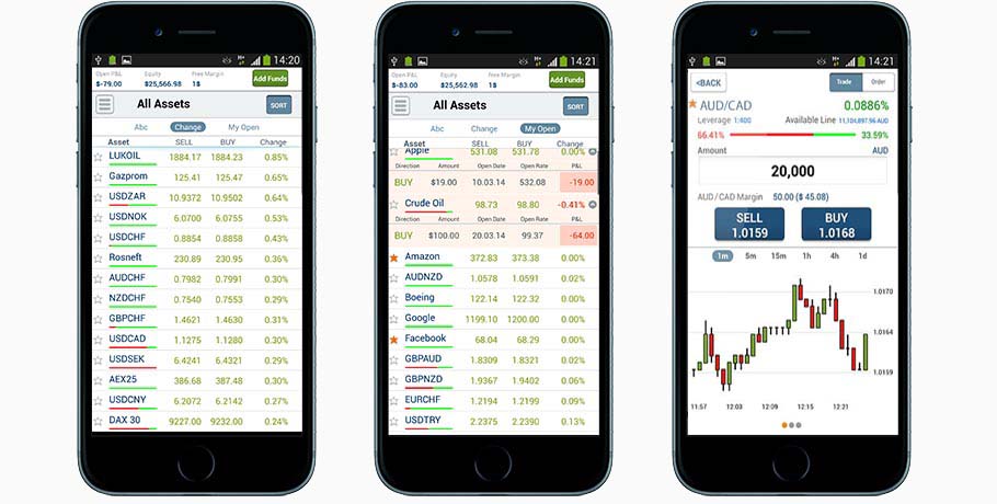 app online per il trading su iphone
