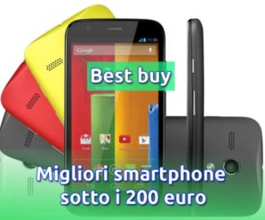 Qual è il miglior smartphone sotto i 200 euro