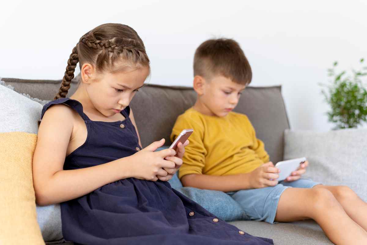 Tablet o smartphone ai bambini