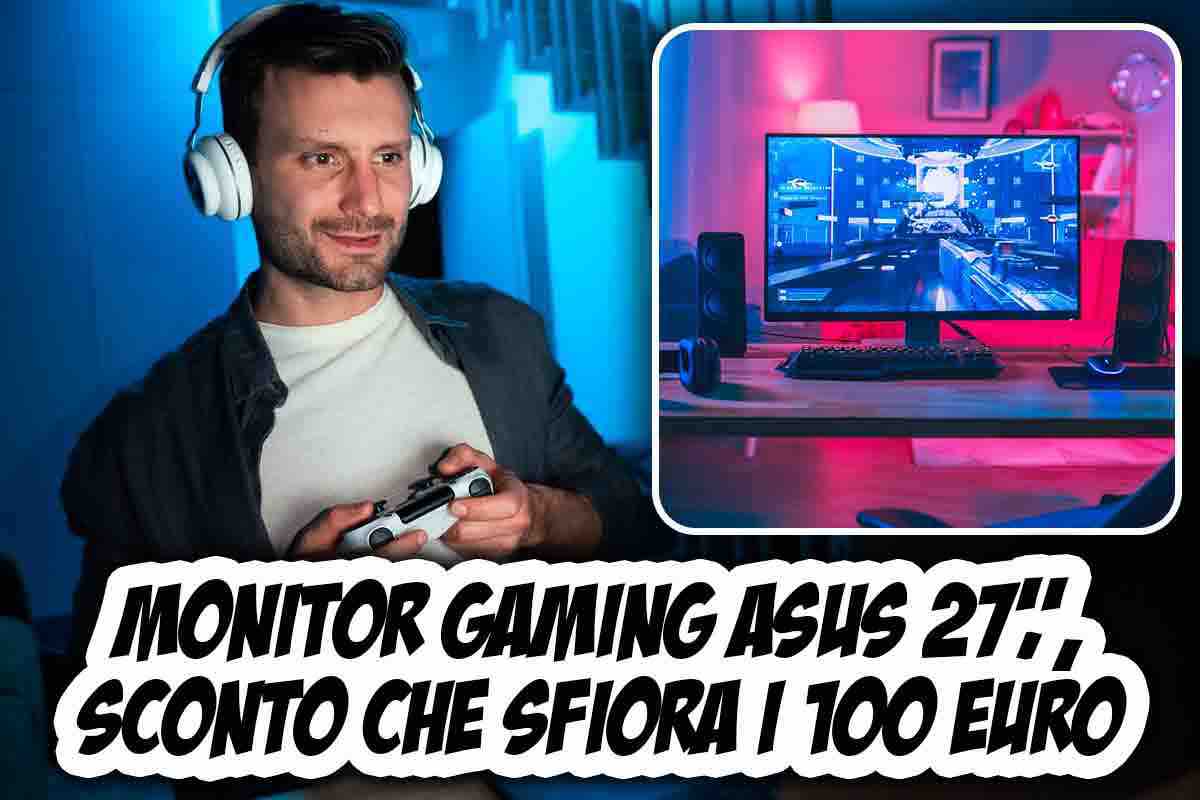 Ecco l'ultima promo su questo monitor da gaming ASUS