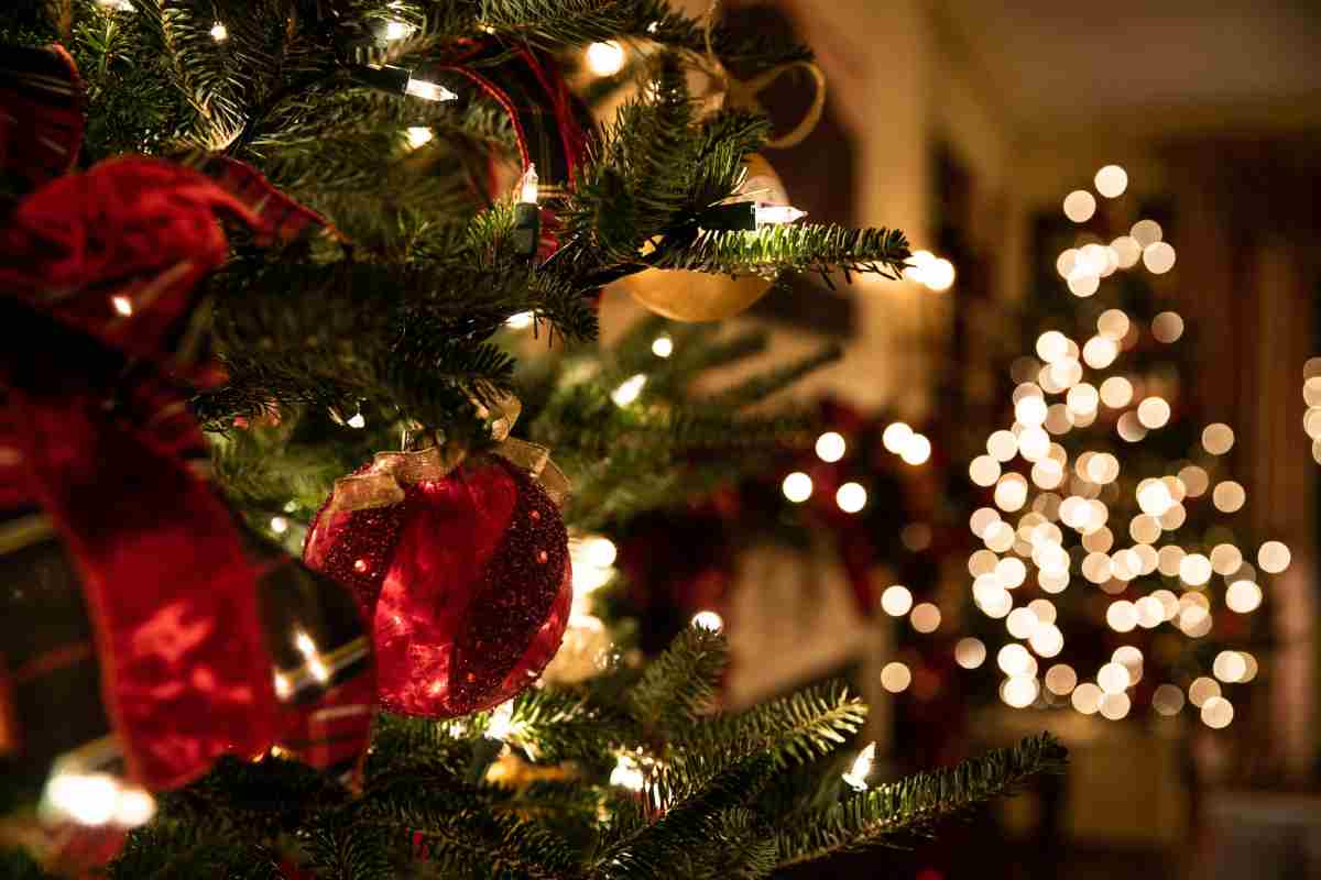 come scattare foto belle all'albero di natale