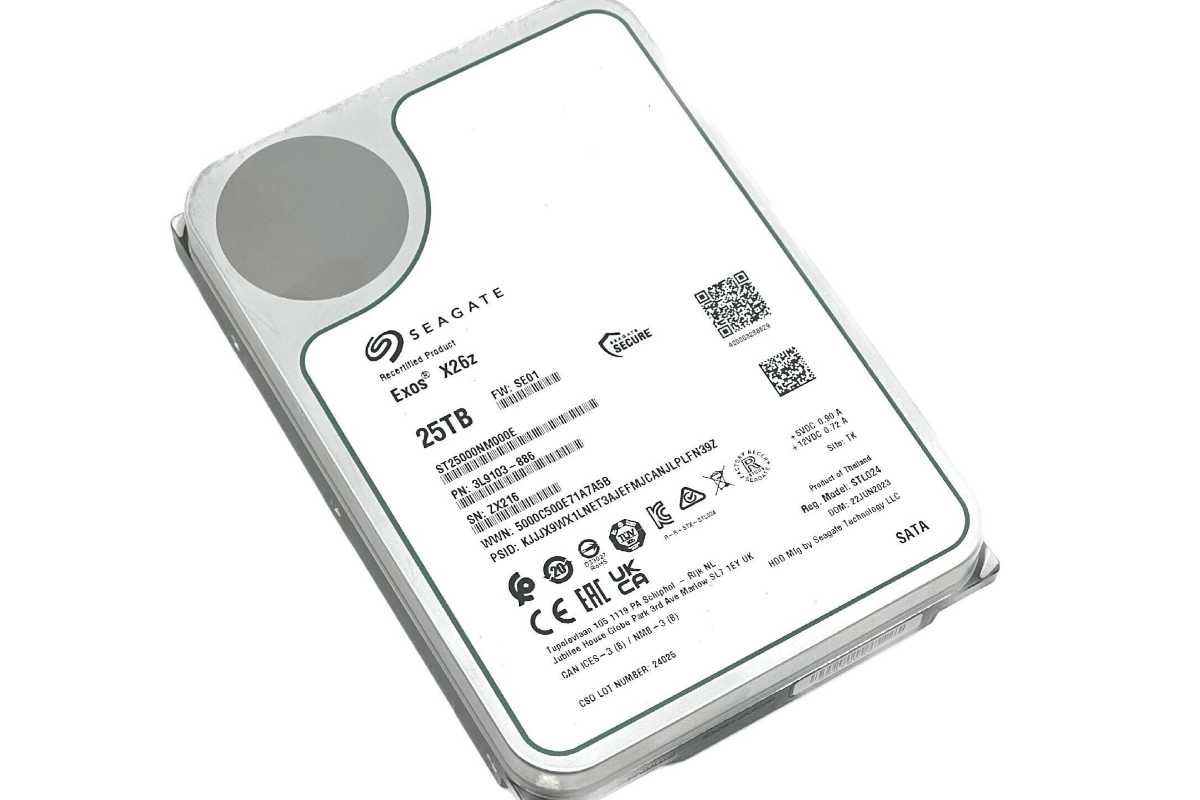 esiste un hard disk da 25 tb ma forse non fa per te