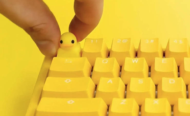 Gracias a Duckeys, puedes encontrar teclados de PC con patitos