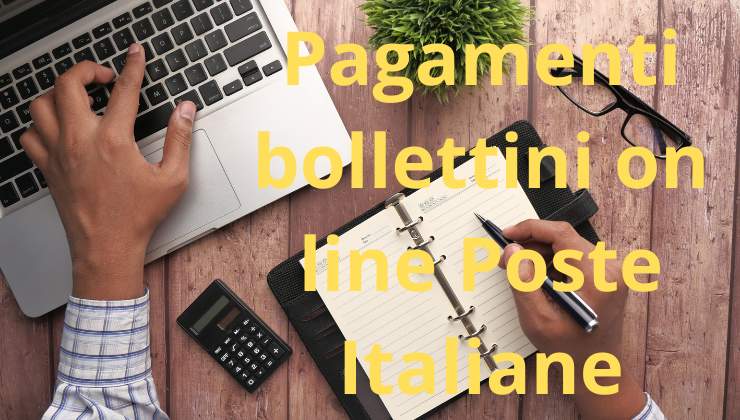 Procedura per pagare on line le bollette tramite Poste Italiane