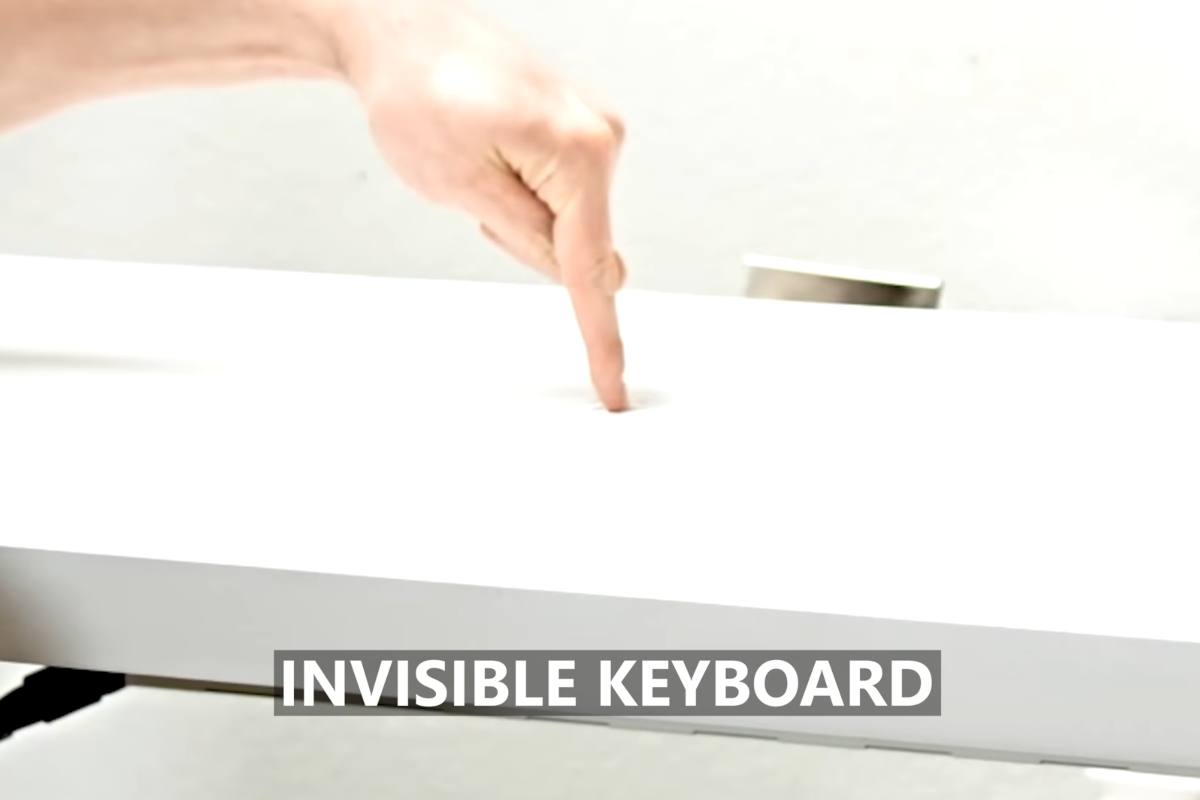 come costruire una tastiera invisibile
