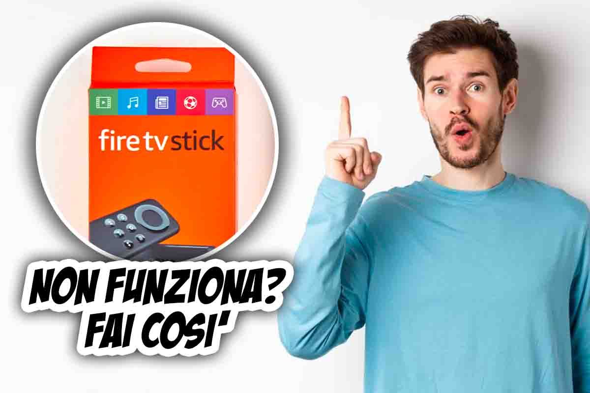 ripristinare fire stick