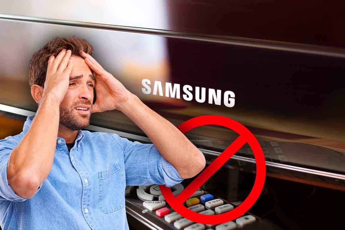 Samsung TV perde una funzione