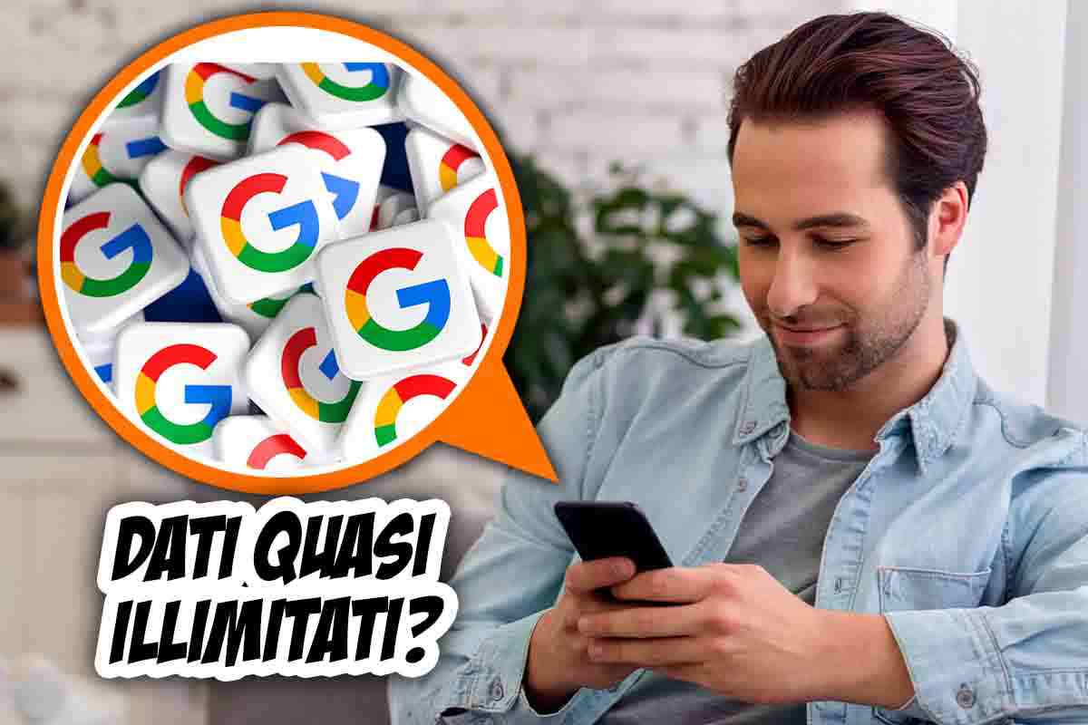 Connessione quasi illimitata Google