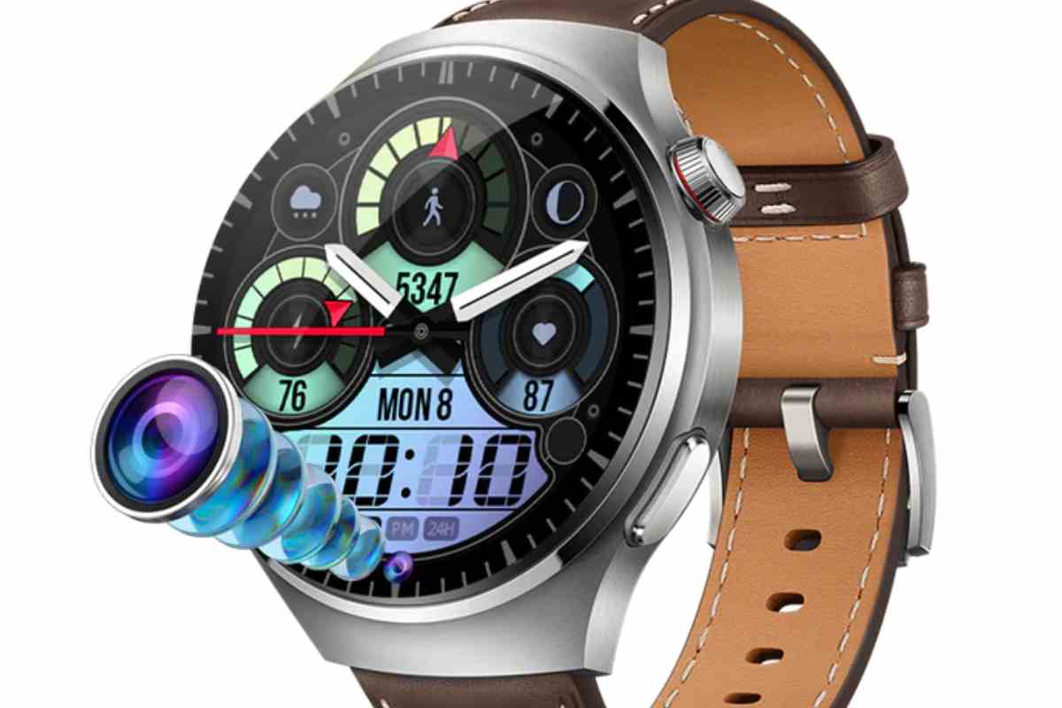 nuovo smartwatch con fotocamera integrata