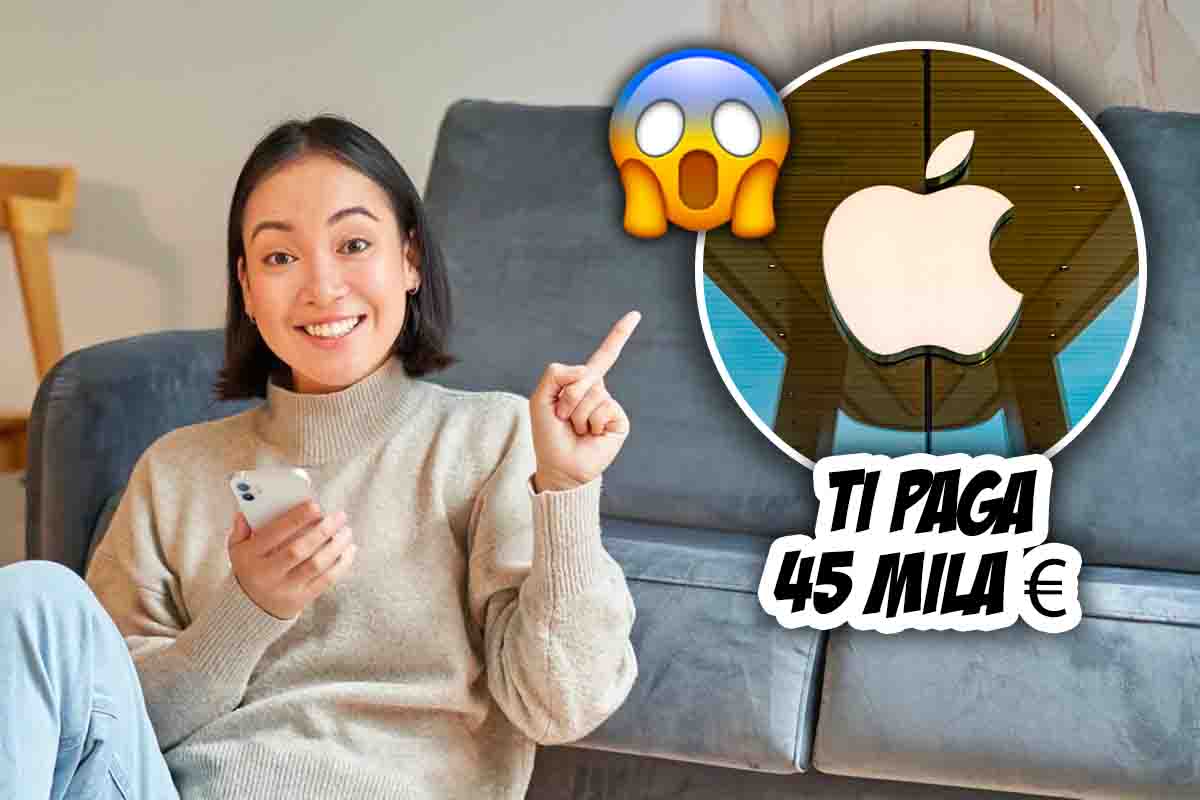 Vantaggi con Apple, potete guadagnare fino a 45mila euro all'anno