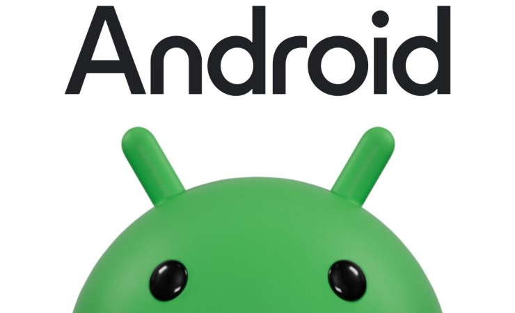 Nuevo logotipo de teléfono inteligente Android