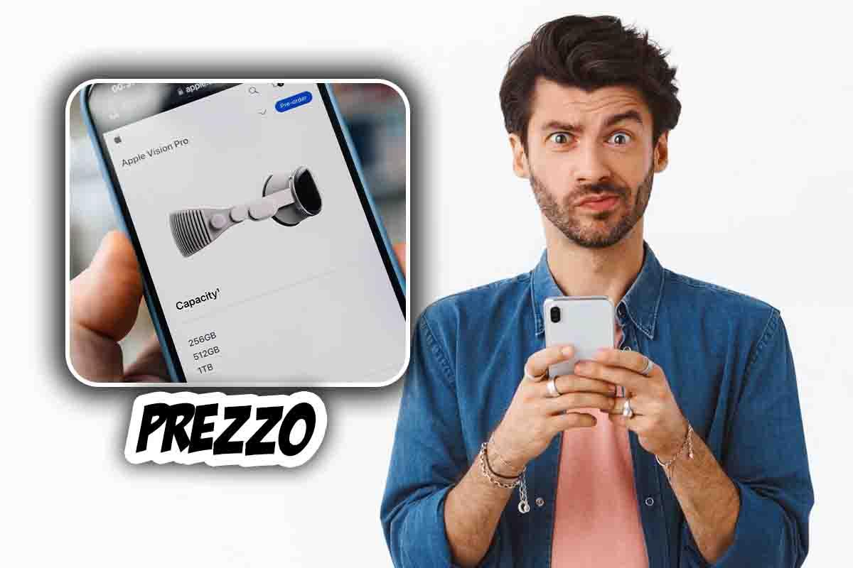 Il prezzo di Apple Vision Pro mette i brividi