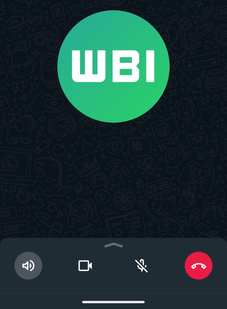 Questa è la nuova interfaccia di WhatsApp pensata per le chiamate