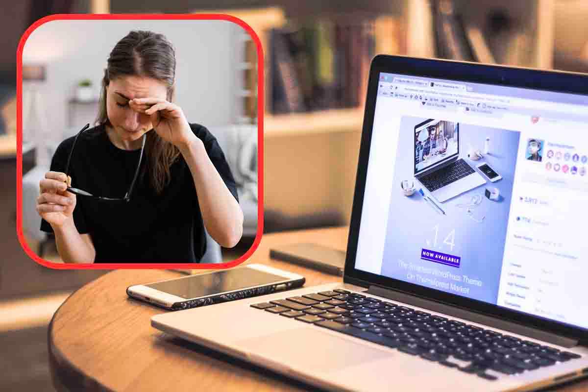 Rimedio per non affaticare troppo la vista davanti a pc o smartphone