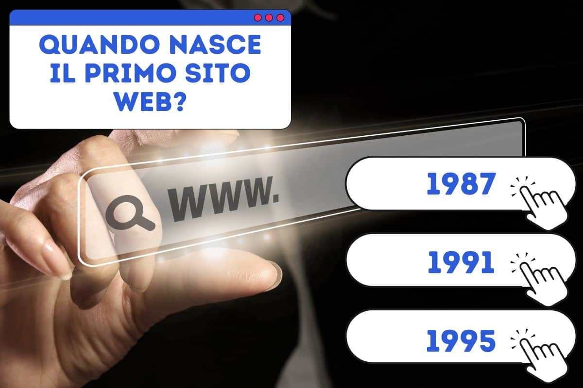 Quando è stato creato il primo sito internet