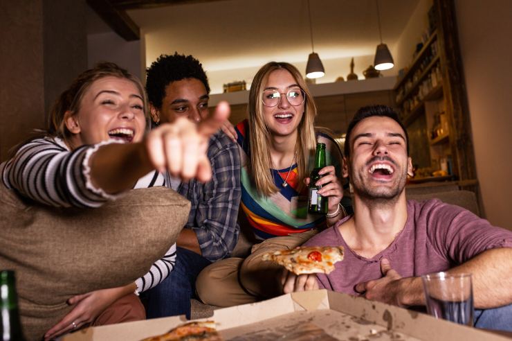 social network in TV